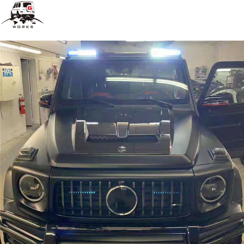 W464 ковш капюшон подходит для G class 2018 2019Y сухое углеродное волокно капюшона нового