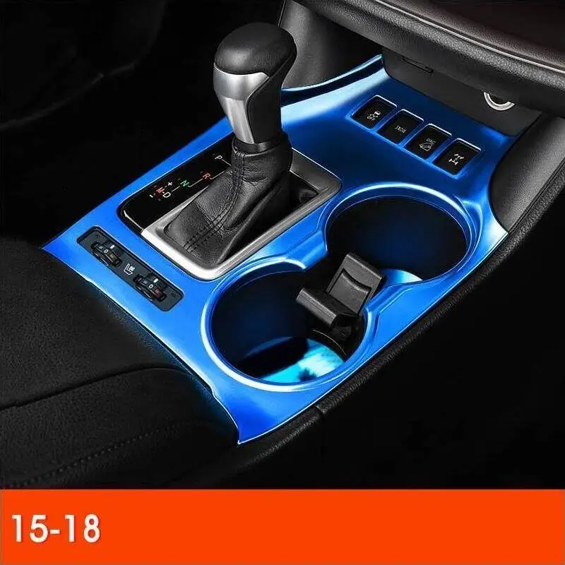 Автомобильная дверная ручка, зажигалка, внутренняя, Модифицированная, автомобильная, автомобильная, молдинги, модификация, отделка 15 16 17 18 для Toyota Highlander - Название цвета: Version C