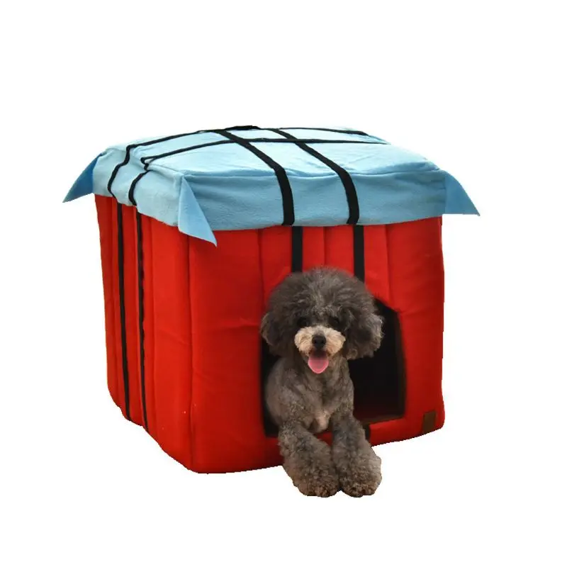 

Pet Bed Cat House Warm Cave Nest Sleeping Bed Puppy House for Cats and Small Dog