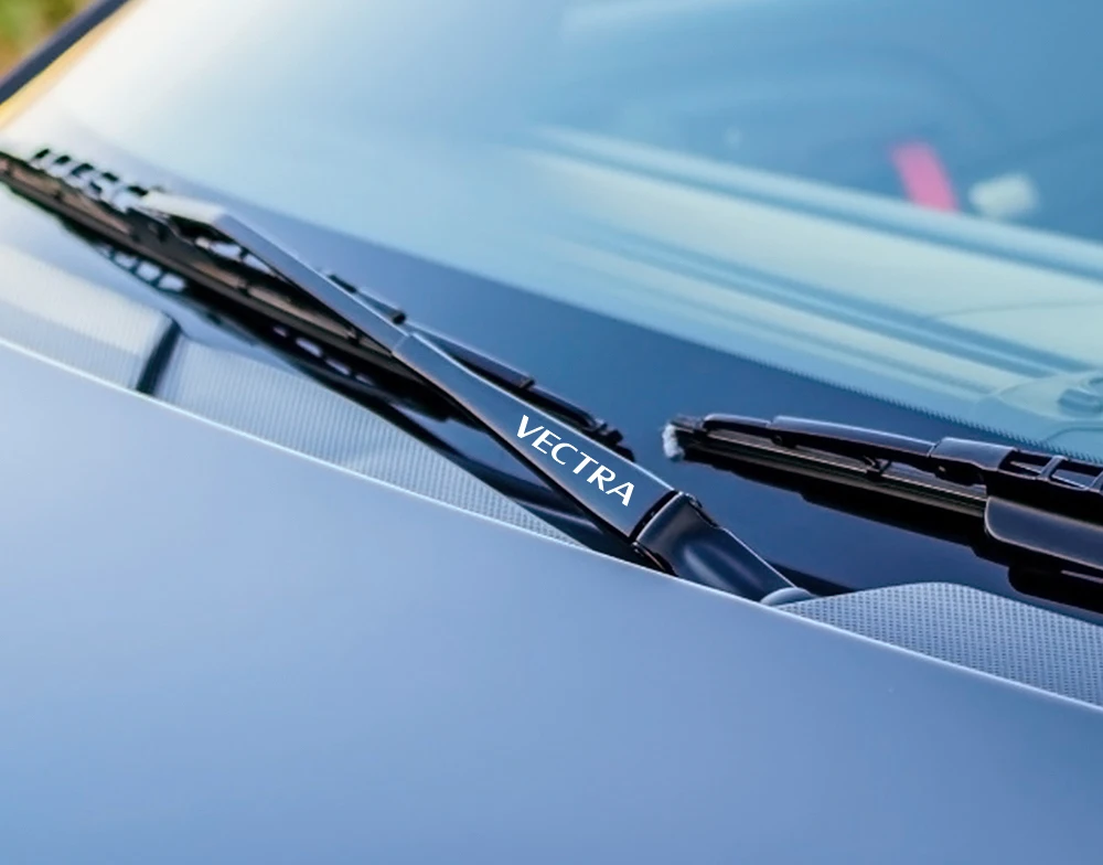 4 шт. авто стеклоочиститель Декор наклейки автомобильные виниловые наклейки в виде Фотообоев c переводными картинками для Opel OPC Astra J H G K Insignia Corsa D B E Mokka Vectra B аксессуары