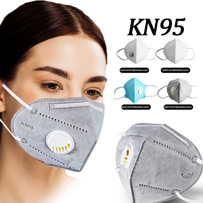 

Earband Dustproof Mask Multi Layer Filter Protective Mask Respirator With Breathing Valve Mask Emergency Supplies Today