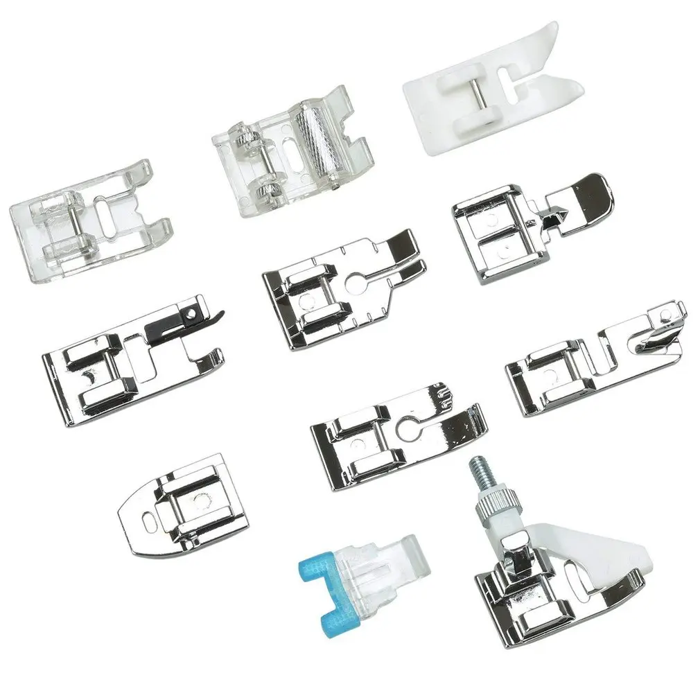 

Sewing machine accessories metal+plastic Presser Foot Feet Household multi-function electric Concealed Zipper Lock Set