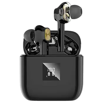 

Wireless Earbuds Bluetooth Headphones Dual Dynamic Drivers Wireless Headphones with HiFi Stereo Sound In-Ear Earphones