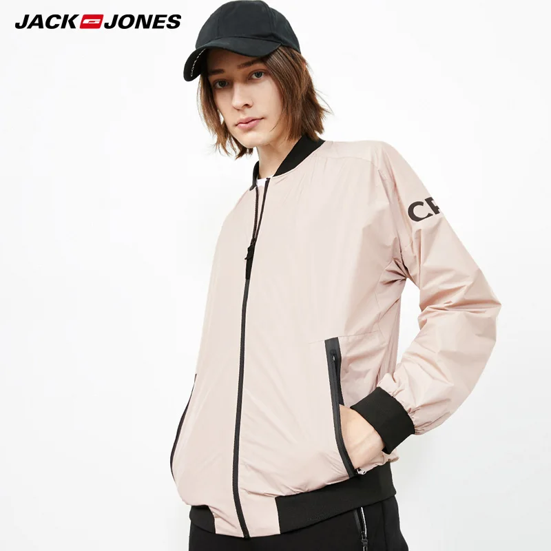 Весенняя мужская бейсбольная форма Jack Jones куртка | 218321528 Мужская одежда