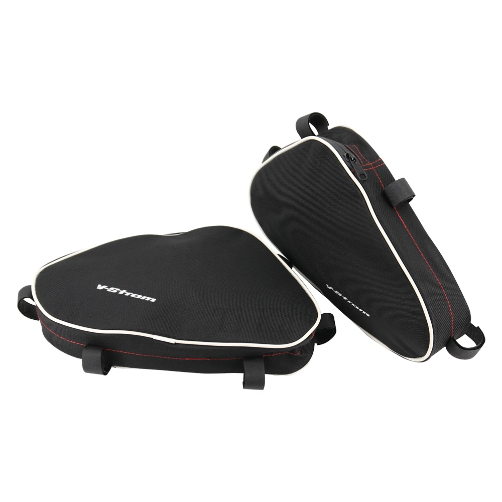 Motorcycle Bag For Suzuki V-Strom DL650 DL1000, For Givi ,For Kappa Waterproof Bag Tool Frame Package Anti-collision Bar