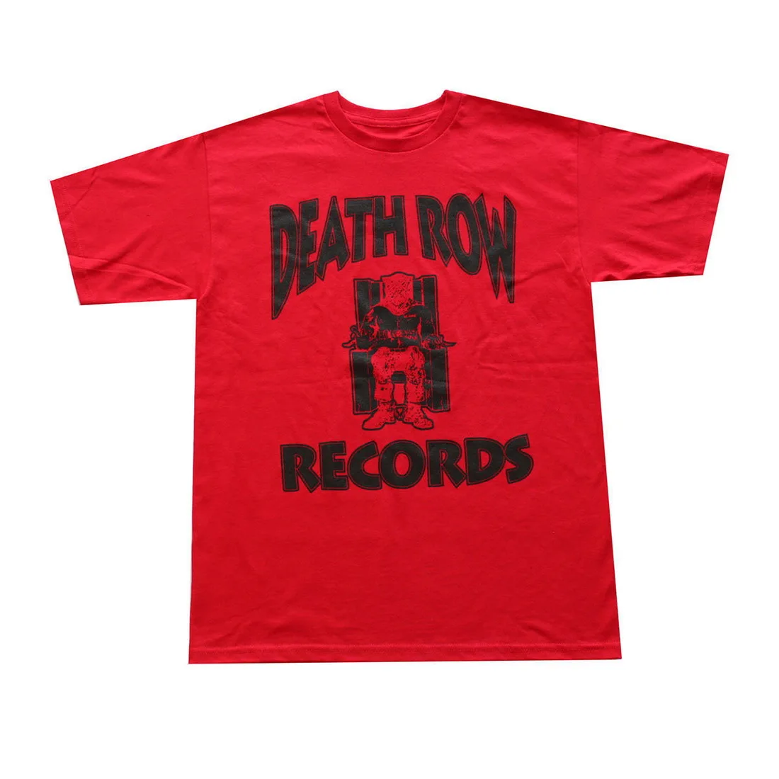 death row records shirt red