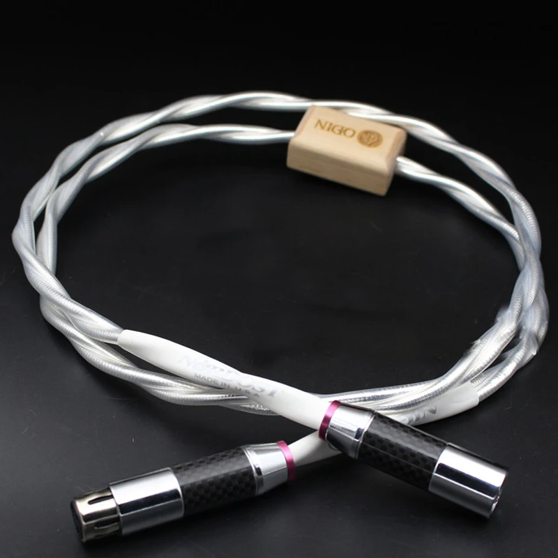 Hifi Nordost Odin RCA WBT 0144 de fiber carbono Audio XLR 75OM кабель коаксиальный цифровой|Кабели VGA| |
