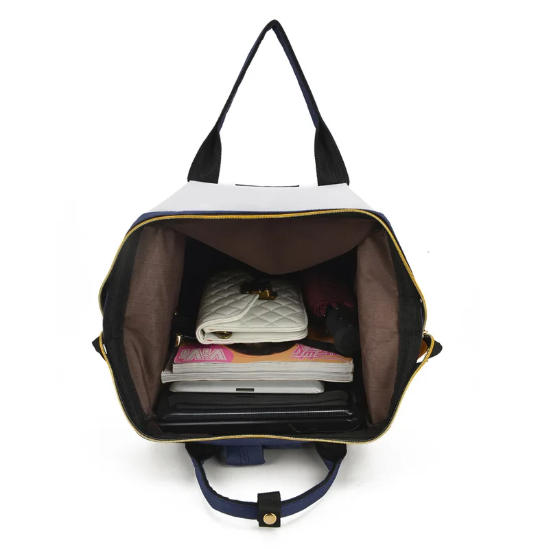 

Ronglida Korean-style Men And Women Celebrity Style Backpack 2019 New Style Hand Backpack Large-Volume Diaper Bag