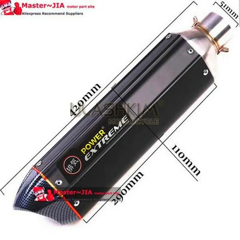 MT-03 MT03 R25 R3 мотоциклетный глушитель контактная труба+ глушитель полная система для Yamaha R25 R3- с наклейкой без шнуровки