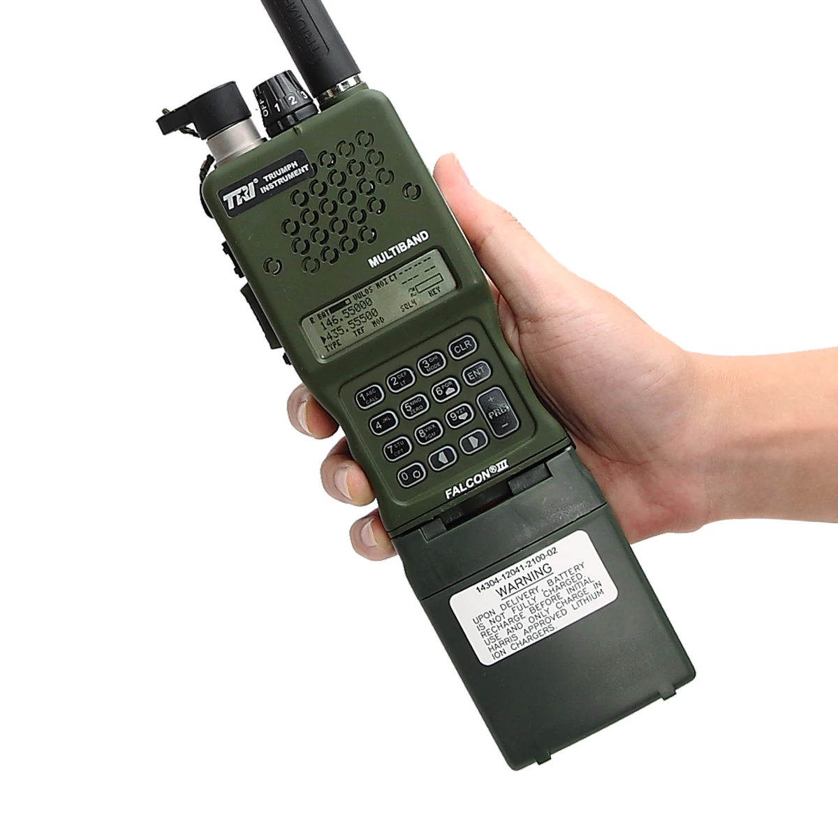 TRI AN/PRC-152A(UV) тактический CS военный MBITR 10 Вт IPX7 VHF UHF многофункциональная рация сестра Харрис три PRC-152
