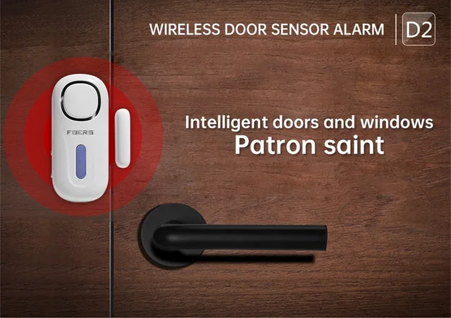 Allarme Porta E Finestra 130dB Con Telecomando - 5 Modalità Sicurezza Casa - Foto 5