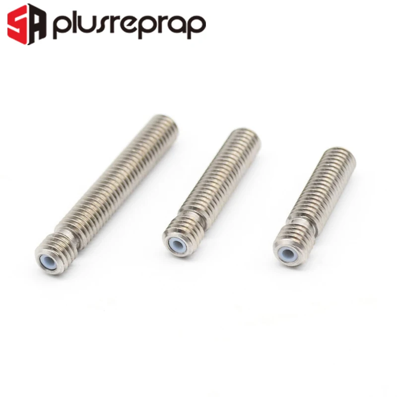 Горло Mk8 M6 26/30/40 мм длина с трубкой из ПТФЭ внутри для экструдера филаментом 1 75