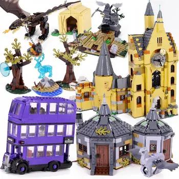 

Movie Series Fantastic Harry Beasts Animal Toy Action Figures Building Blocks Kids Educational Toys For Children Bricks