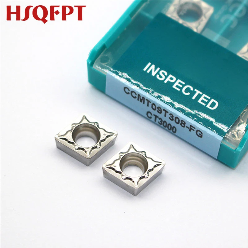10 шт. CCMT09T304 CCMT09T308 CT3000 инструменты расточка из карбида Cermet вставка токарный станок резак инструмент токарный токарная пластина