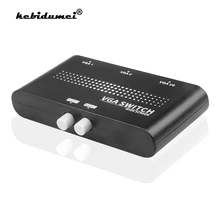 Kebidumei ad alte prestazioni 2 In 1 Out VGA/SVGA selettore Switcher scatola di condivisione manuale per PC LCD all'ingrosso