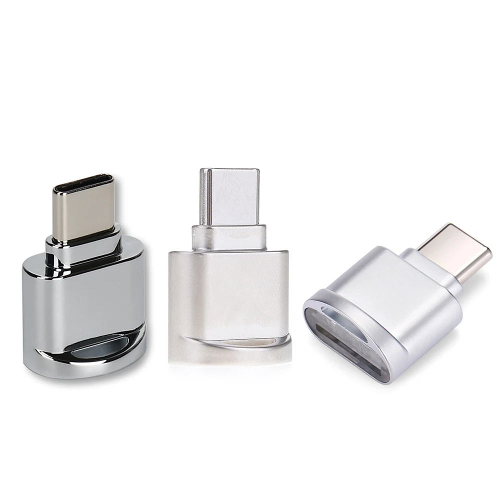 Usb type C кардридер из алюминиевого сплава TF флэш-памяти считыватель карт OTG адаптер