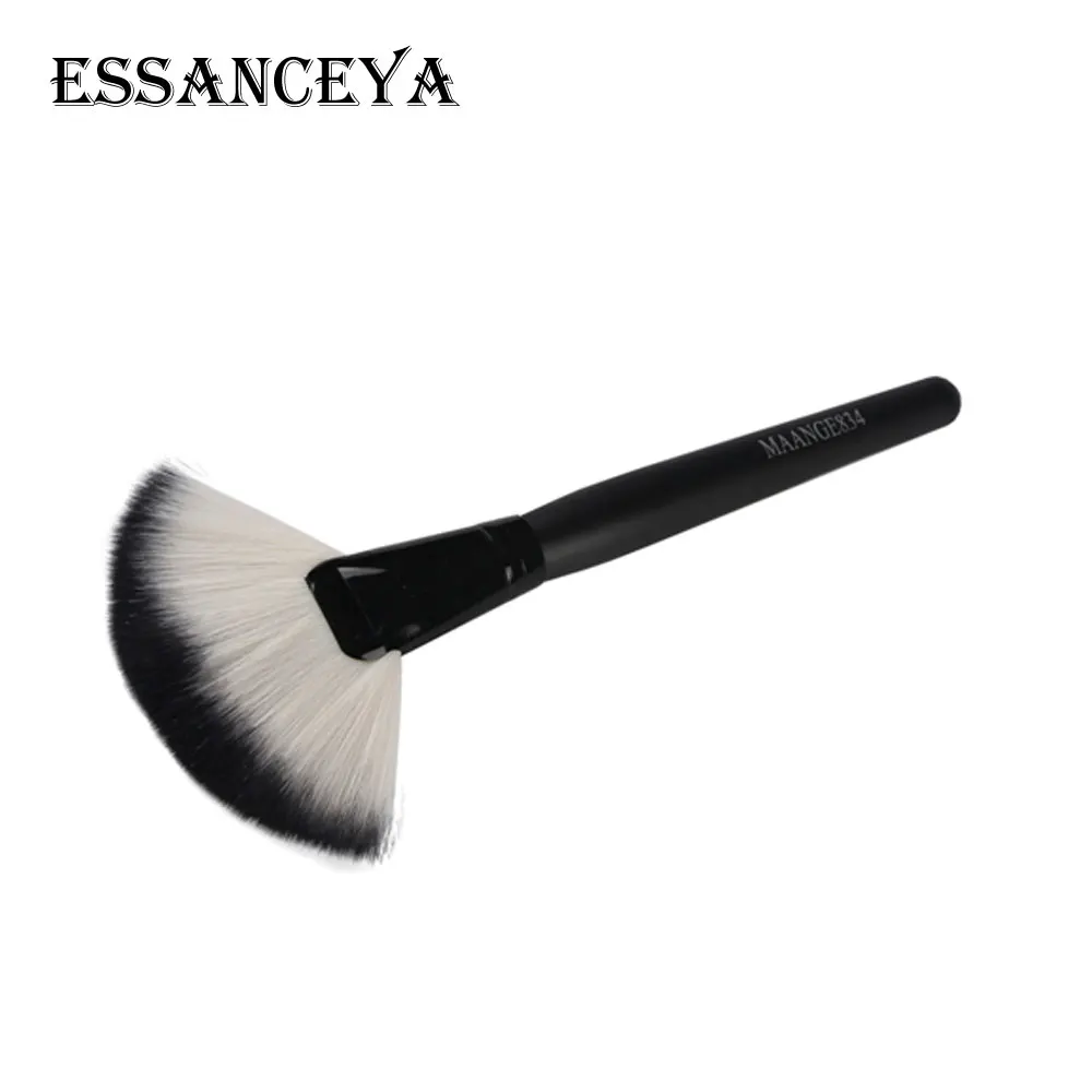 black ESSANCEYA, 22 шт., Профессиональные кисти для макияжа, набор, основа, пудра, подводка для глаз, тени для век, растушевка, спонж, спонж, кисть, косметические инструменты для красоты - Handle Color: black