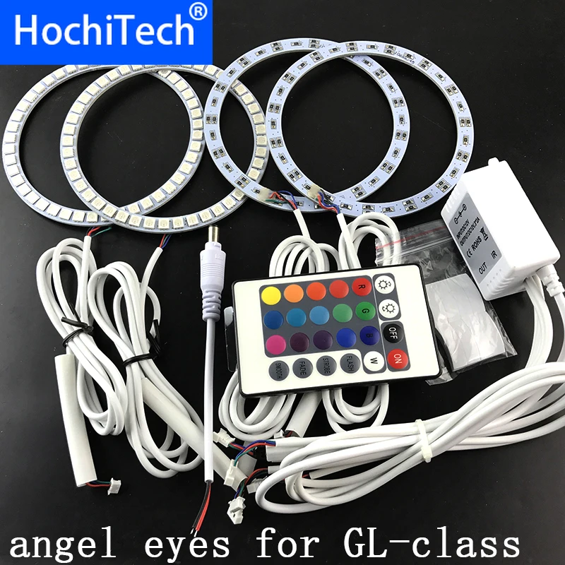 

Excellent RGB LED colorshift headlight halo angel demon eyes kit for Mercedes-Benz GL-Class X164 GL450 2007-2012