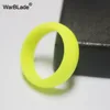 WarBLade Men 8mm Silicone Rings Hypoallergenic Flexible Sports Antibacterial Wedding Rubber Bands Women Silicone Finger Ring 3