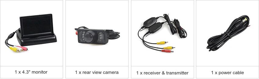 短车牌  套装 无线