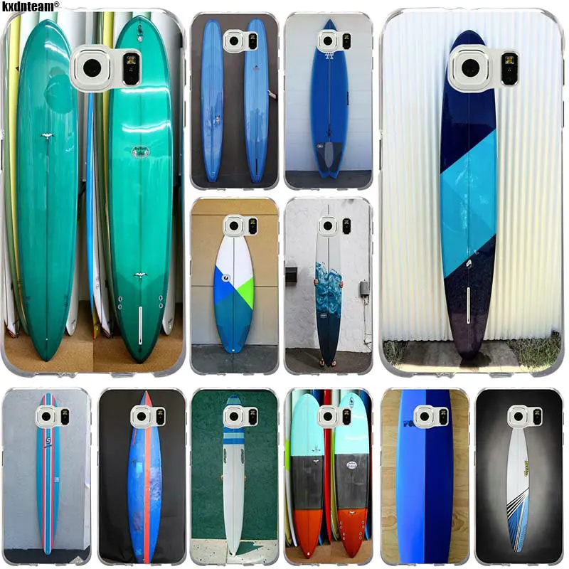 Мягкий ТПУ силиконовый чехол для телефона Samsung Galaxy S2 S3 S4 S5 S6 S7 S8 S9 mini edge Plus доски