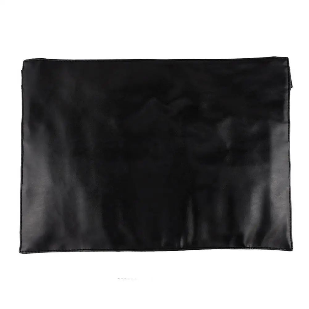Professional Multifunctional Makeup Brush Bag With Belt Strap Large Capacity PU Material Makeup Brush Waist Ba