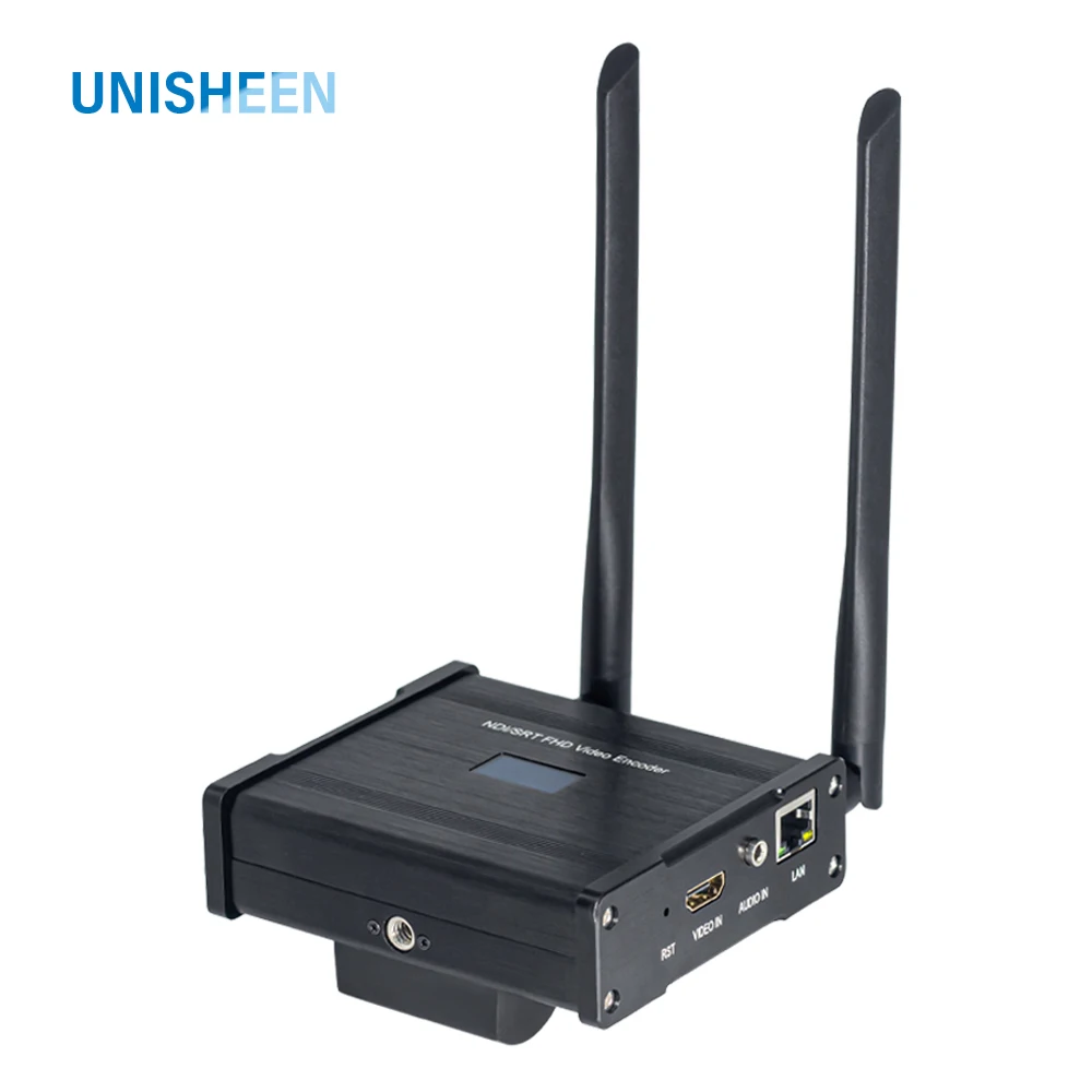 HDMI к NDI HX SRT видео кодировщик Ip Rtmps прямая трансляция H.265 264 IPTV Youtube Facebook Wowza Onvif Obs Vmix