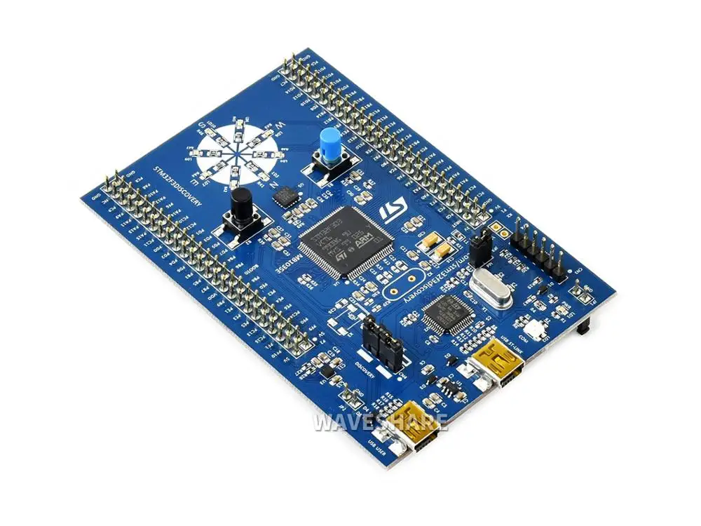 100% ST оригинальный STM32F3DISCOVERY Kit STM32F303VCT6 ARM Cortex M4 STM32 макетная плата на плате LINK/V2|board