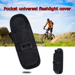 Tactical 360 Degree Rotating Flashlight Pouch Holster Torch Bag Flashlight Belt Torch Portable Tools Hunting Cover Out K5o2
