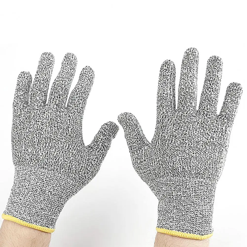 1Pair Cut Resistant Gloves Durable High Strength Breathable for Moving Anti-Puncture Arm Gloves Cut Resistant Gloves 1pair level 5 cut proof stab resistant wire glove kitchen butcher cuts gloves for oyster shucking fish gardening safety gloves