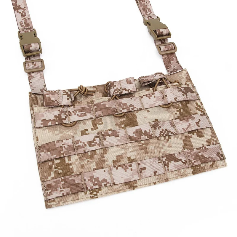 Adjustable Buckled Outdoor Accessory Bag Attachment Pouch Organizer For Vest