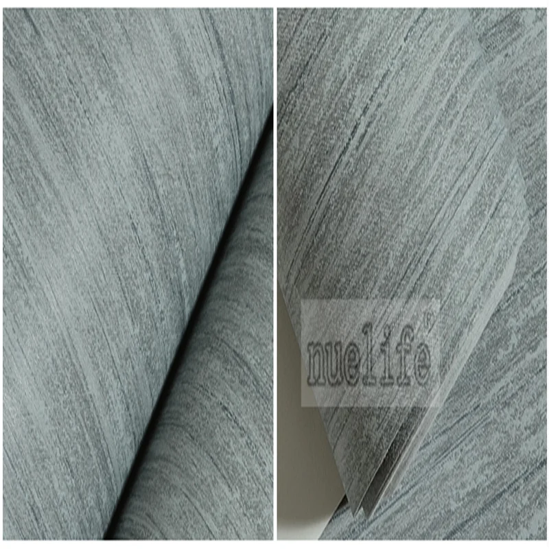 Simple plain style wallpaper gray Nordic modern bedroom study living room walkway kids room shop non-woven wallpaper