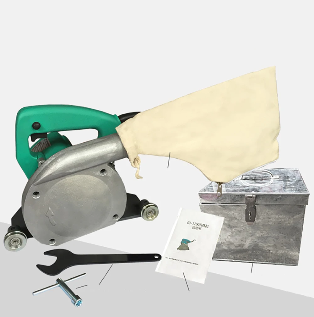 

220V Electric PVC Floor Grooving Machine Rubber Floor Slotting Machine 1200W 0-4.5MM Y
