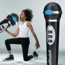 Популярные микрофоны для мальчиков и девочек, музыкальные игрушки, микрофон, караоке, пение, Детские забавные вечерние, подарки, музыкальная игрушка