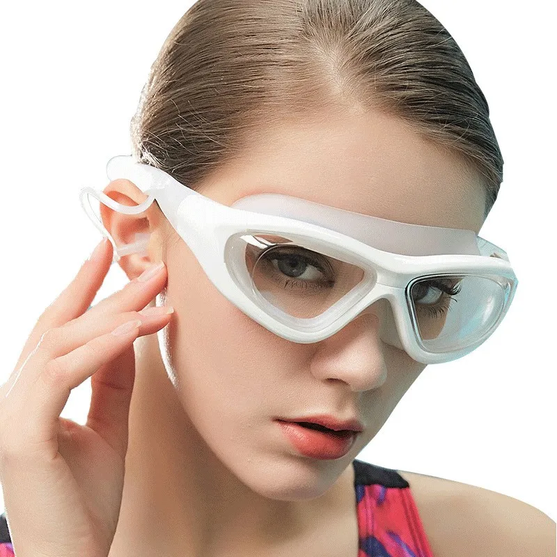 New Women Men Sports Professional Anti Fog UV Protection Diver Swimming Goggles Coating Waterproof Adjustable Swim Glasses