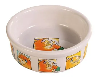 

TRIXIE TRIXIE bowl for guinea pigs, ceramics with a pattern, 11.5 cm