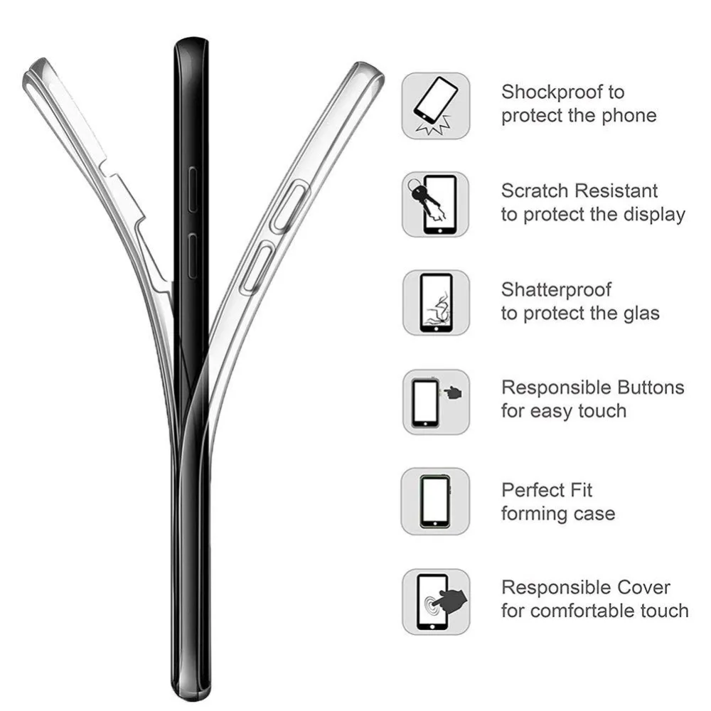 360 Degree Full Body Clear Soft Case Cover on sfor Samsung S20 A01 A51 A71 A81 A91 Note 10 Lite Full Protection Silicon Coque (1)