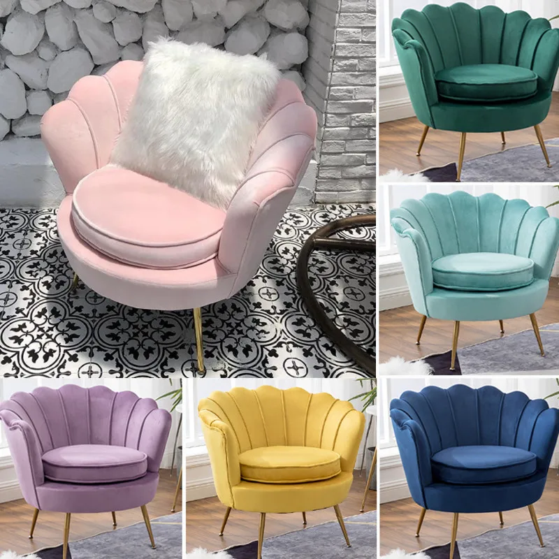 Ins sofá de sala de estar, muebles para el hogar, sillas de maquillaje