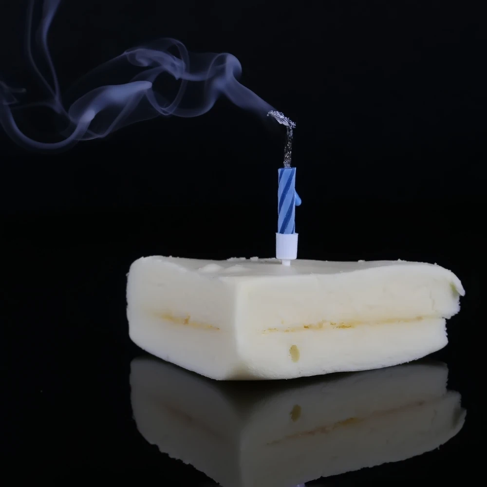 Свечи незадуваемые свечи волшебная игрушка с сюрпризом день рождения вечные принадлежности для праздников и вечеринок шутка торт ко дню рождения свечи декоративные упаковка