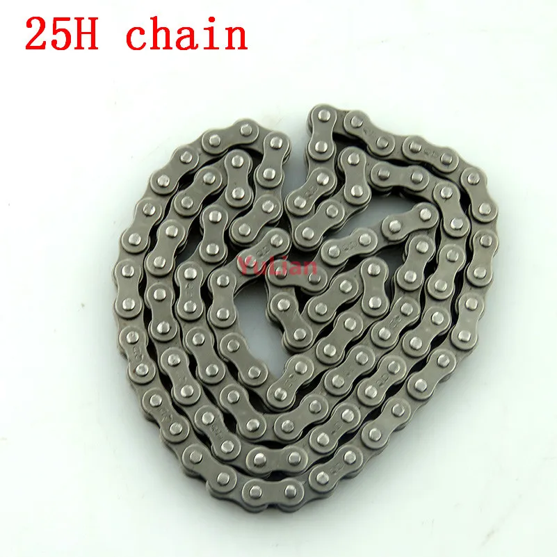 25H Chain 62 84 86 90 112 136 138 142 144 146 152 158 Links with Link Spare For 47cc 49cc Mini Dirt Pocket Bikes Mini Motorcycle