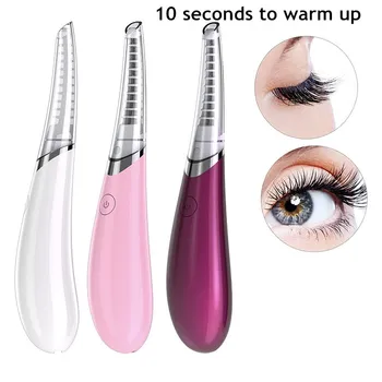 

Electric Heated Eyelash Curler Electric Heated Makeup Eye Lashes Long Lasting Beauty Eyelash applicator Makeup Tools Accessories