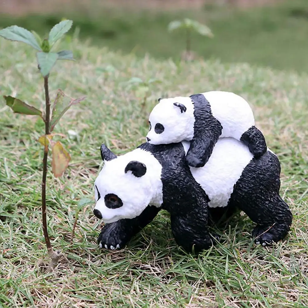 Kunststoff Simulation Wald Wilder Panda Tiere Mini Kinder Geschenk SpielzeugL2 