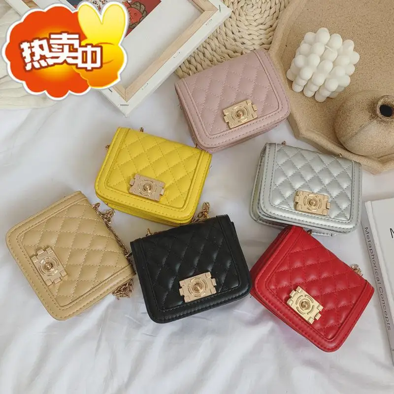 

New Style Fashion Catwalk Models Children Girls Mini Graceful Chain Shoulder Bag WOMEN'S Bag