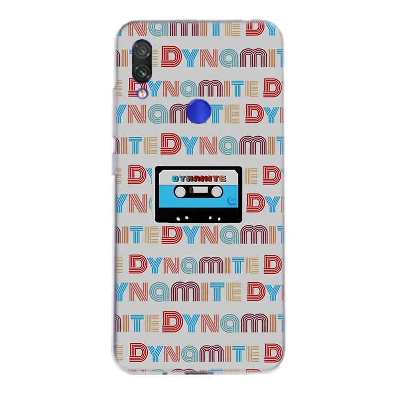 Dynamite  Kpop Boys Phone Case For Xiaomi Redmi Note 10X 9 8 7 6 5 Plus 4 4X Pro 8A 7A S2 6A 5A K30 K20 Cover