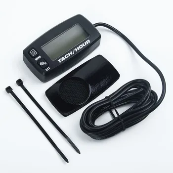 

ATV Tachometer Waterproof Digital Replacement Motorcycle Engine Measurement LCD Useful Durable Electrical