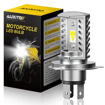 

AUXITO 1PCS Motorcycle LED Bulb Hadlight H4 9003 Light Bulbs For Honda nc750x hornet 600 shadow cb500x xr 250 cr 250 xr 600