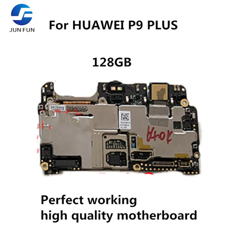 Бренд Jun Fun разблокированная материнская плата для Huawei P9 Plus 128 ГБ материнская плата Android OS логическая плата с полными чипами