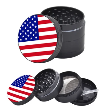 

Weed Tobacco Herb Grinder Crusher Machine Cigarette Smoking Pipe Grinder 4 Layers Herb Spice Mill Grinder Hand Muller Crank 50mm