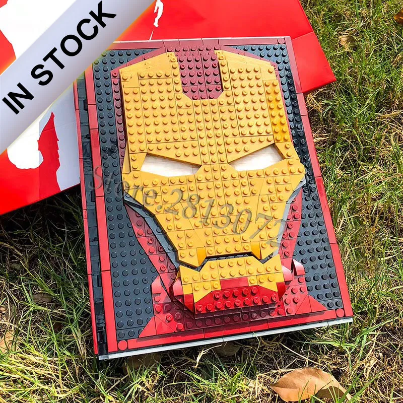 

2019 New SY1361 Iron Book Marvel Super Hero Figure Iron Man Suit 2615PCS Model Building Blocks Bricks Children Christmas Gift