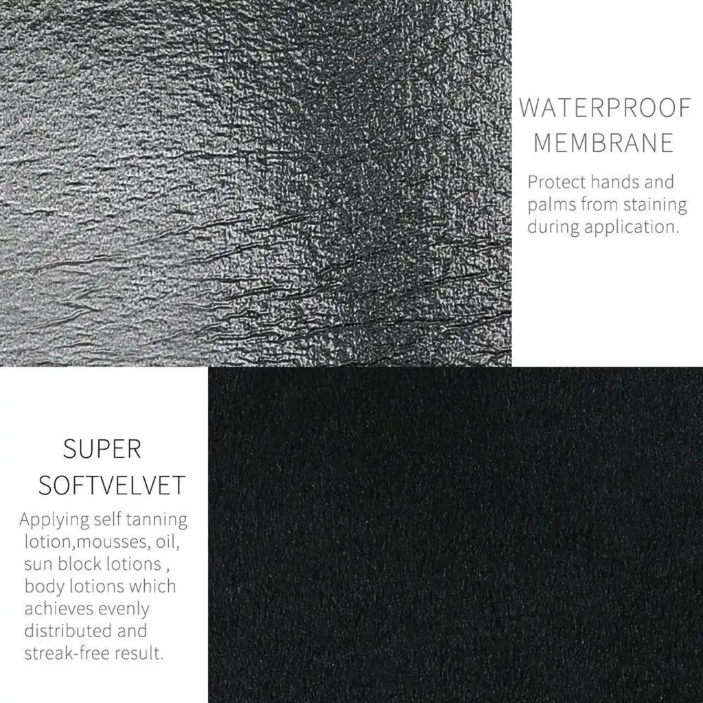 Body Cleaning Glove Self Tanner Reusable Body Self Tan Mitt Home Self Tanning Gloves Cream Lotion Mousse